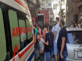 إنقاذ 9 مواطنين من الاختناق جراء حريق في اللاذقية
