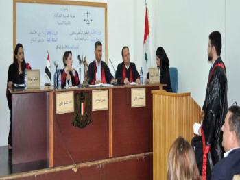 المحكمة الافتراضية: تفتتح أولى جلساتها بقضية سرقة في جامعة تشرين 
