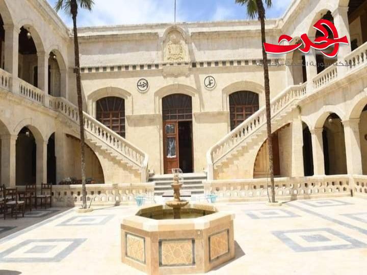 الوزير مرتيني يطلع على أعمال تأهيل مشاريع سياحية في حلب