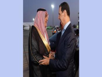 الرئيس الأسد يصل دمشق بعد مشاركته بالقمة العربية في جدة