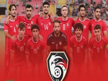 المنتخب السوري لكرة القدم للرجال يصل إلى الصين