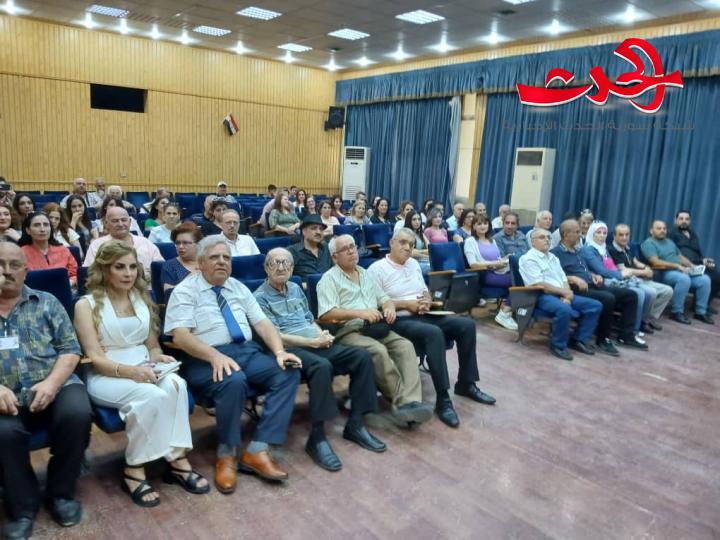 حفل توقيع "ديوان عد بي إلي" للشاعرة هناء يزبك وديوان "حين تأتي القصيدة " للشاعر محمد حداد في ثقافي حمص