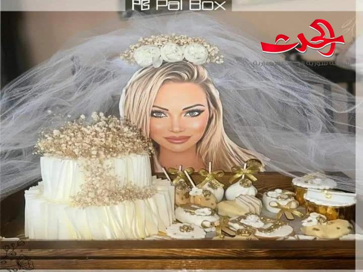 الصور الأولى من حفل زفاف الممثلة نادين تحسين بيك والممثل إياد عيسى