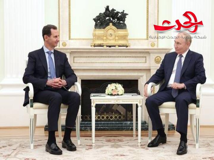 زيارة مفاجئة من الرئيس الأسد إلى الرئيس بوتين ..ماذا جرى ..