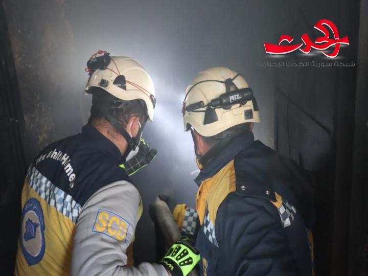 السيطرة على حريق مجهول في معمل التبغ بدمشق 