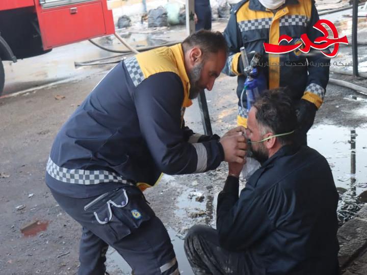 السيطرة على حريق مجهول في معمل التبغ بدمشق 