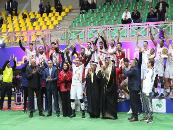 بطولة الأندية العربية (42) لكرة الطائرة للرجال.. السويحلي الليبي بطلا بجدارة