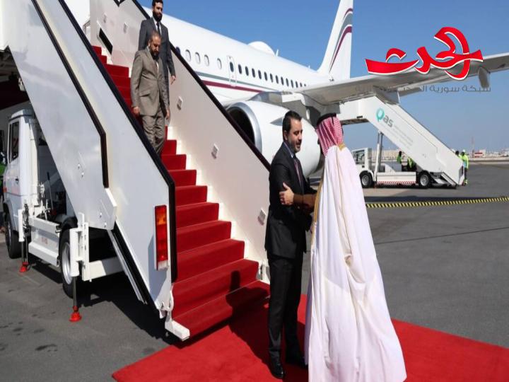 وزير الخارجية أسعد الشيباني يصل إلى العاصمة القطرية الدوحة 