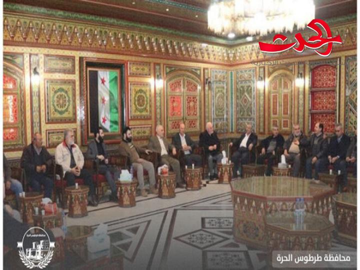 "محافظ طرطوس": يلتقي وفداً من أهالي منطقة صافيتا