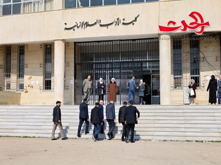 "محافظ حماة": يزور عدداً من الكليات والمعاهد في جامعة حماة