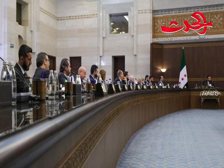 الرئيس الشرع يترأس اجتماعاً دورياً لمجلس الوزراء