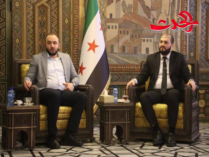 محافِظا دمشق وحمص يبحثان تعزيز العمل المشترك وتطوير الخدمات مع شركة هيسكو