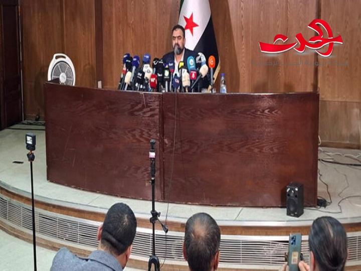 مؤتمر صحفي لعضو اللجنة العليا للحفاظ على السلم الأهلي في وزارة الإعلام بدمشق