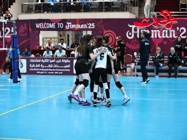 في انطلاقة سيدات غرب اسيا للكرة الطائرة ... منتخبنا قدم مالديه امام حامل اللقب 