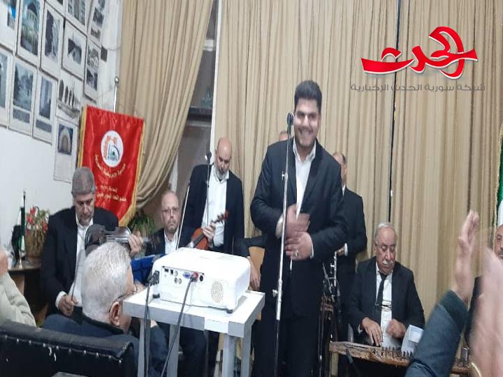 حفل فنيّ تراثي لفرقة نادي دوحة الميماس في الجمعية التاريخية بحمص 