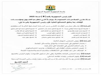 قرار رئاسي بتشكيل مجلس الإفتاء الأعلى
