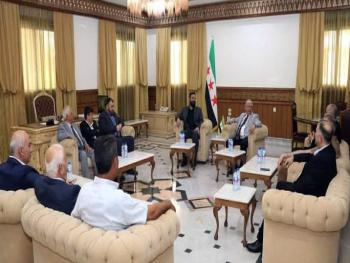 محافظ طرطوس يلتقي رئيس وأعضاء غرفة تجارة وصناعة طرطوس