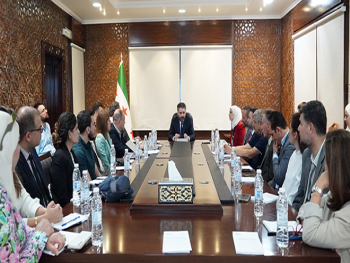 "وزير الثقافة السوري":يبحث مع منظمة إيطالية سبل التعاون في مجال صون التراث